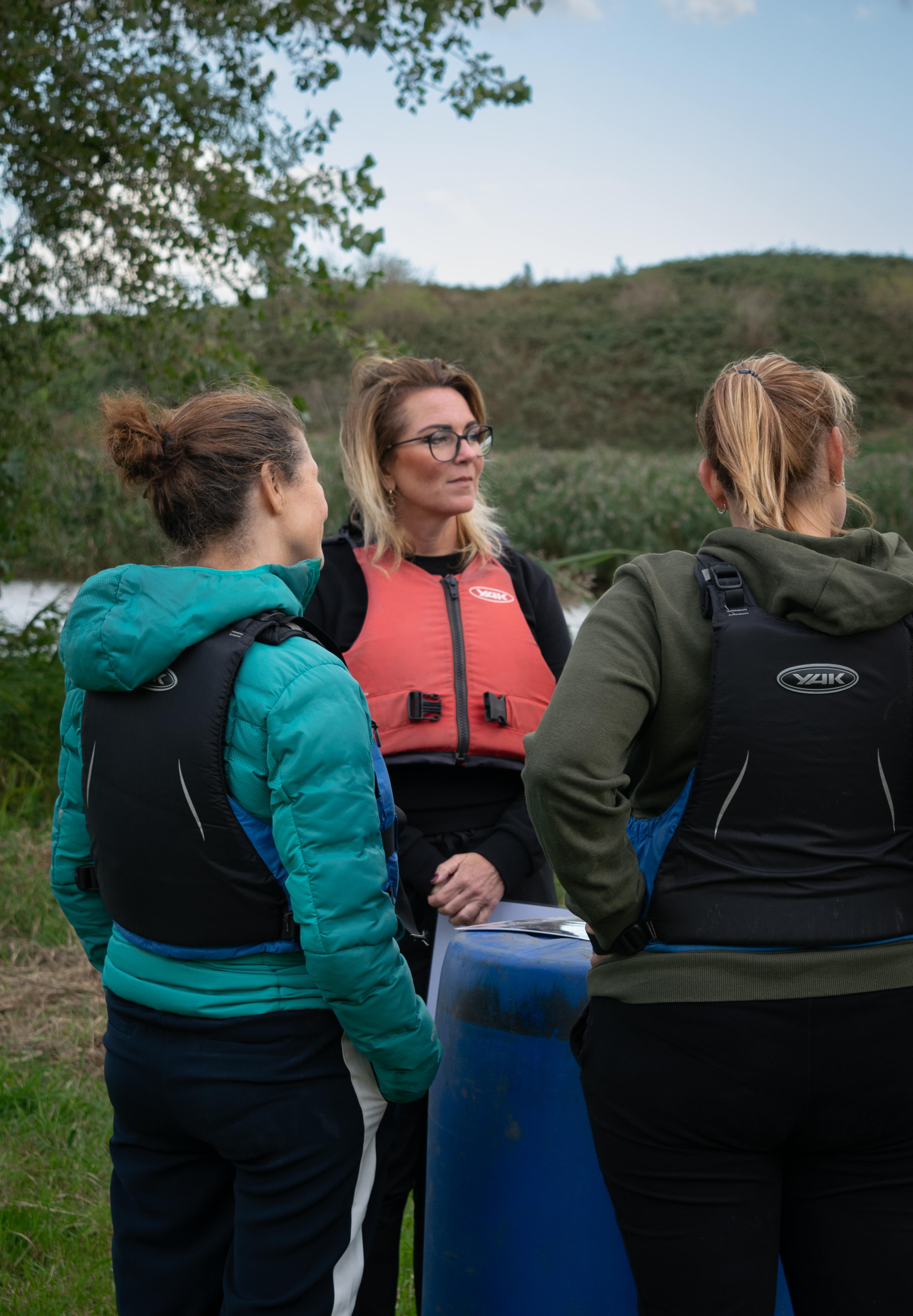 Expeditie ECHT trainer en deelnemers